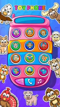 Toy phone: Sensory apps for Babies and Toddlers Screen Shot 1