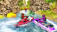 Air Jet Ski perahu balap 3D Screen Shot 12