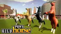 Wild Pony Horse Simulator 2017 Screen Shot 0