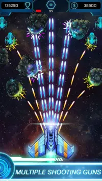 Galáxia ataque espaço atirador: nave espacial Screen Shot 6