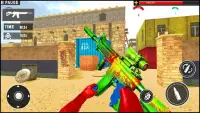 FPS aksi 3D : tembak tembakan Screen Shot 0
