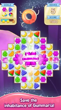 Gummy Gush: Match 3 Puzzle Screen Shot 1