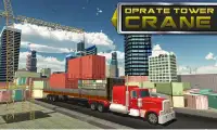 Cargo Container Delivery Truck Screen Shot 1