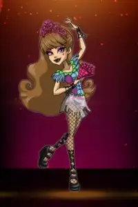 Ghouls Fashion Style Monsters Dress Up Makeup Game Screen Shot 0