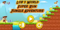 Lob's World -Super Run Jungle Adventure Screen Shot 0