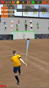 Shoot Goal - School Soccer,  academia de tiroteio Screen Shot 1