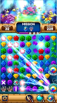 Jewel of Deep Sea: Pop & Blast Match 3 Puzzle Game Screen Shot 5