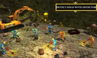 cueva mía construcción sim: oro colección juego Screen Shot 2