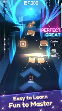 Dancing Blade: juego de ritmo y música electrónica Screen Shot 13