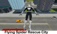 Flying Spider Hero 3D: New Neighbor Survival Game Screen Shot 2