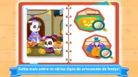 Pequeno Panda: artesanato de festas Screen Shot 4