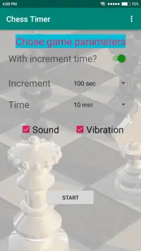 Chess Timer Screen Shot 0