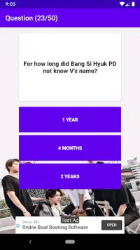 Ultimate BTS QUIZ 2020 - Are you are true ARMY? Screen Shot 4
