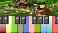 Masha and Bear : Piano Magic Tiles Game For Kids Screen Shot 1
