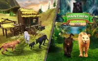 Real Panther Simulator 2020 - Trò chơi Thú vật Screen Shot 9