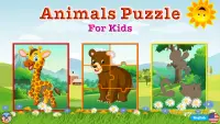 Animals Puzzle - Jigsaw Puzzle Game for Kids Screen Shot 0