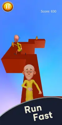 Motu Patlu Zigzag Fun Race Screen Shot 3