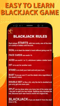 BlackJack King - The best blackjack Card game Screen Shot 3