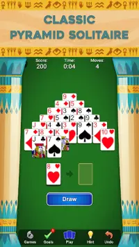 Pyramid Solitaire - Card Games Screen Shot 0