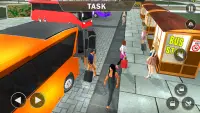Bus Simulator 2021: City Coach Bus Driving Games Screen Shot 1