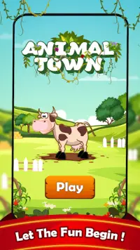Animal Town - Merge a Puppy-Build Towns-Earn Money Screen Shot 0