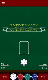 Blackjack Strategy Trainer Screen Shot 0
