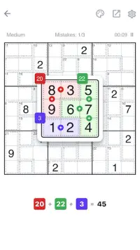 Killer Sudoku - Sudoku Puzzle Screen Shot 2