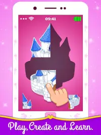 принцесса детский телефон - принцесса игры Screen Shot 2