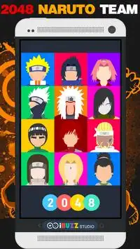 2048 Cute Naruto's Team Screen Shot 6