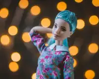 Игра Пазлы Кукла Барби Screen Shot 3