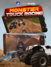 3D Monster Truck Racing Screen Shot 1