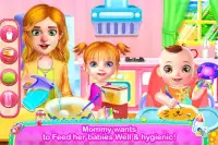Best Babysitter Fun - Twins care game Screen Shot 4