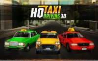 HQ Taxi Driving 3D Screen Shot 16
