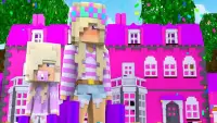 Mod Barbie Pink - Barbie Skin for Minecraft PE Screen Shot 3