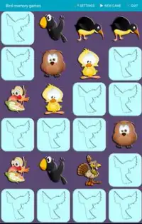 Bird Matching Games Screen Shot 2