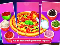 Trò chơi nhà bếp làm bánh pizz Screen Shot 2