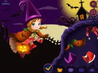 Dress up games for girls - Els And Ann Halloween Screen Shot 0