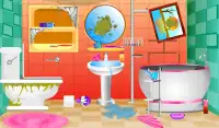 الحمام تنظيف الفتيات ألعاب Screen Shot 7