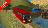 bergop offroad bus rijden sim Screen Shot 3