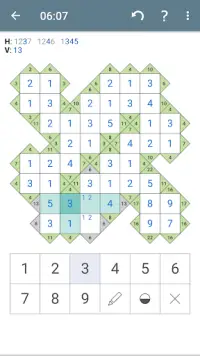 Kakuro - Classic Puzzle Game Screen Shot 6