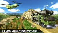US Army Ambulance Driving Game : Transport Games Screen Shot 9