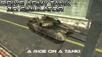 Drive Army Tank 3D Simulator Screen Shot 2