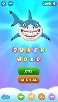Shark Word Stack Screen Shot 0