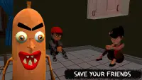 Sinister Sausage Man Run Game Screen Shot 1