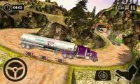 Olierijttruck Rijden Simulator: Hill Transport Screen Shot 2