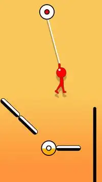 Stickman Jump swing hook:  jumping games Screen Shot 1