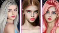 макияж игра: игры для девочек Screen Shot 4