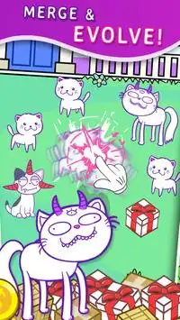 Kitty Cat Evolution -🐱Clicker Screen Shot 1