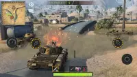 탱크 전쟁: 탱크게임 월드 슈팅 게임사격 Screen Shot 0