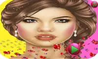 celebrity make up girl game Screen Shot 0